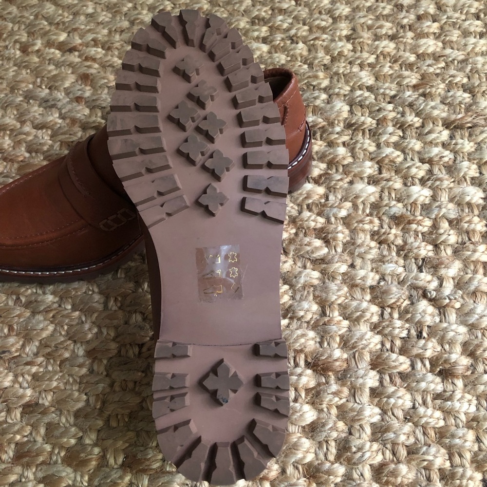 Madewell The Corinne Lugsole Loafer in Dried Maple. Size 5.5 - Picture 11 of 11